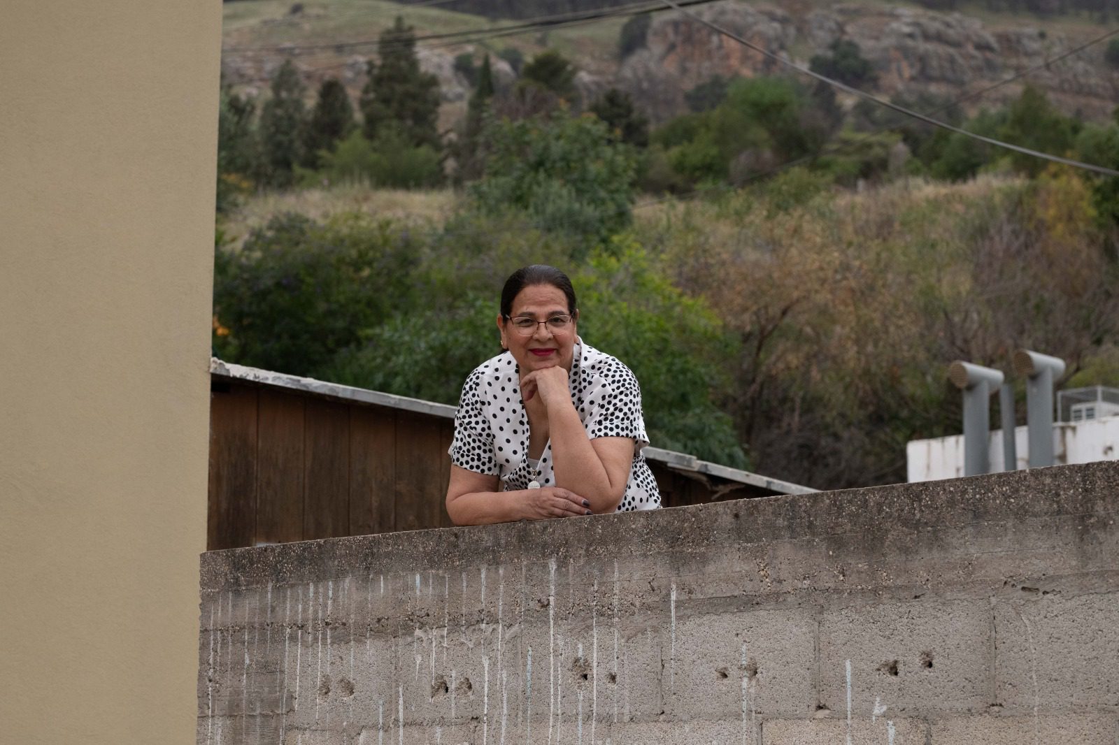 מנורה ישעיה בביתה בקריית שמונה