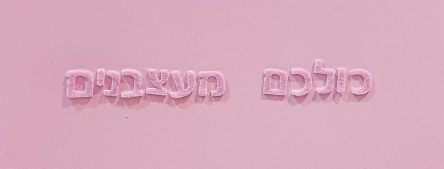 אליה בן נר, כולכם מעצבנים. צילום: מ״ל