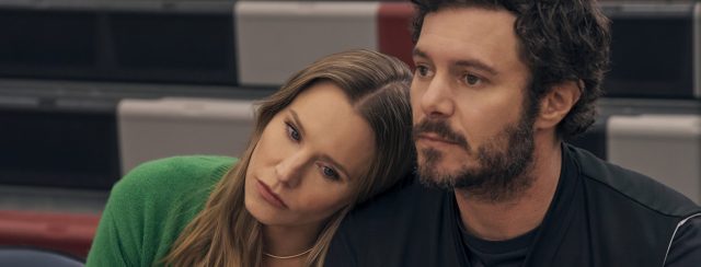 Nobody Wants This. (L to R) Kristen Bell as Joanne, Adam Brody as Noah in episode 202 of Nobody Wants This. Cr. Erin Simkin/Netflix © 2025