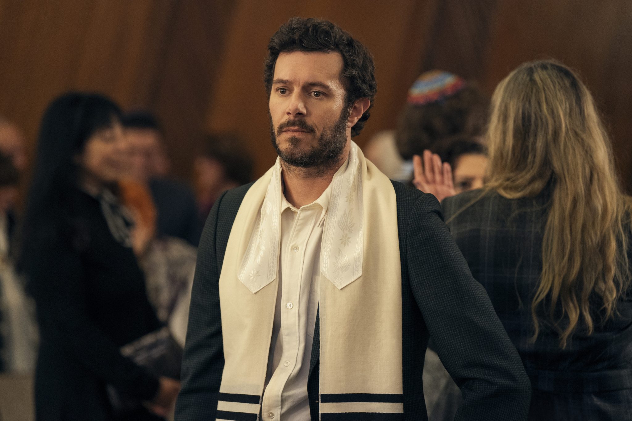 Nobody Wants This. Adam Brody as Noah in episode 202 of Nobody Wants This. Cr. Erin Simkin/Netflix © 2025