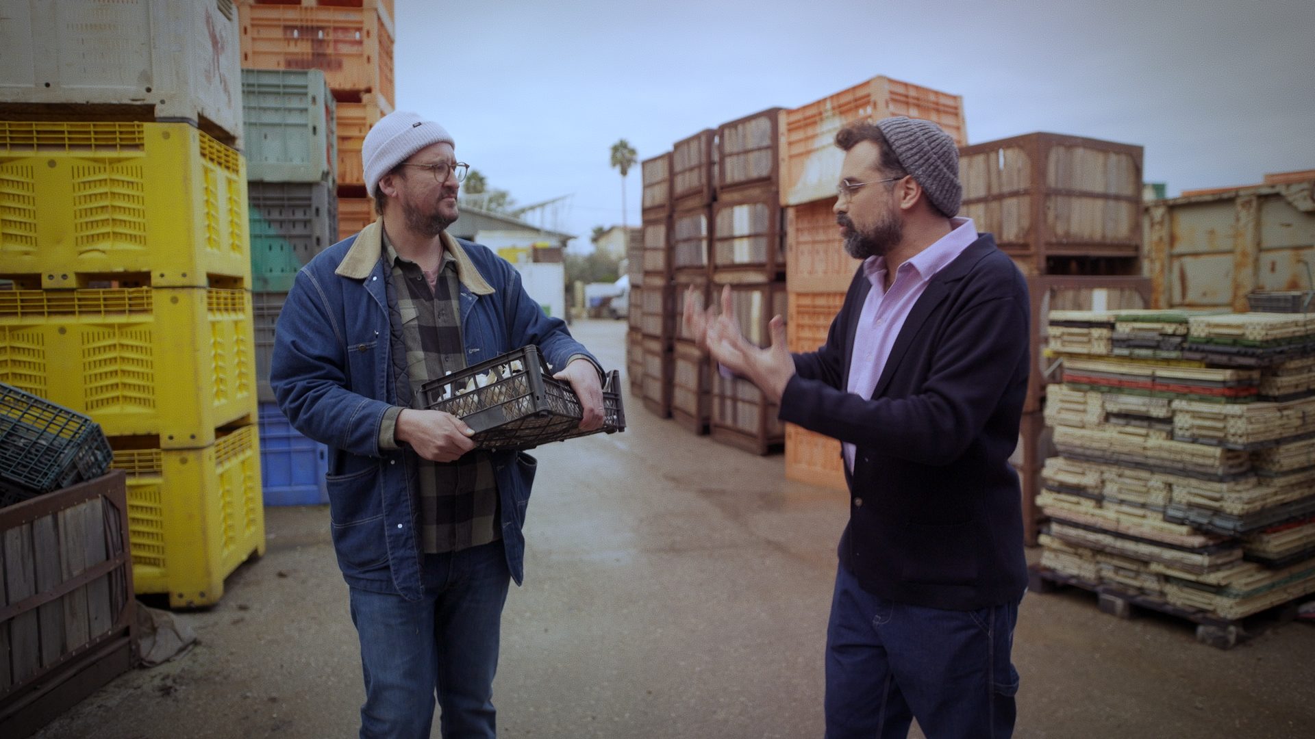 פוגל (מימין) ודוקטור, הצלחת של הארץ המובטחת. צילום: גלית בורק