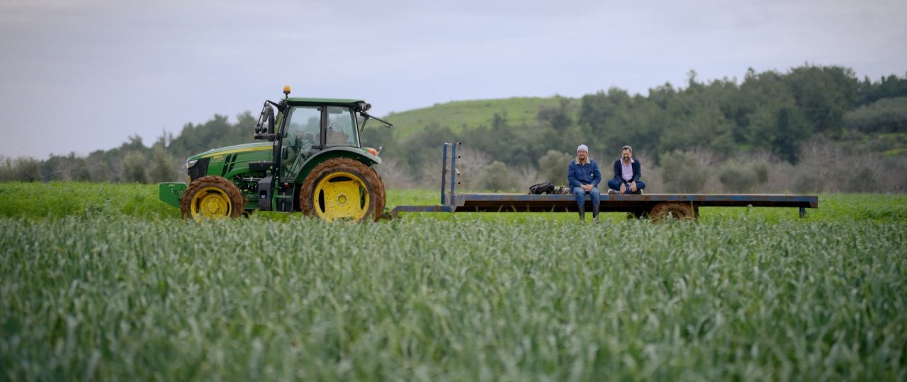 ג'רמי פוגל (מימין) ואסף דוקטור, הצלחת של הארץ המובטחת. צילום: גלית בורק