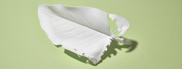 מאיה בן דוד בתערוכה ״חומר זמני״ במרכז אדמונד דה רוטשילד. צילום: דור קדמי