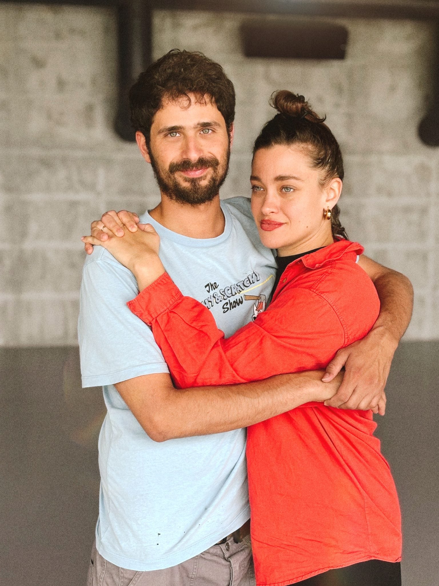 אייר ואדם אלעזרא. צילום: טומי פסקל