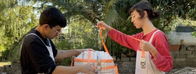 תמר איזנברג ואבי בן שושן צילום: מ"ל