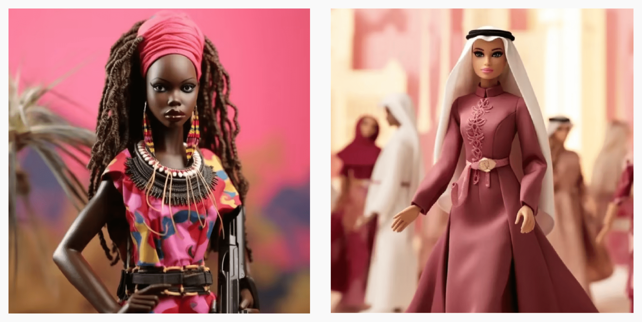 סדרת Barbie Around the World. צילום: באזפיד