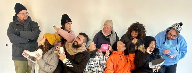 אנסמבל תיאטרון כנפיים. צילום: מיכל שעשוע