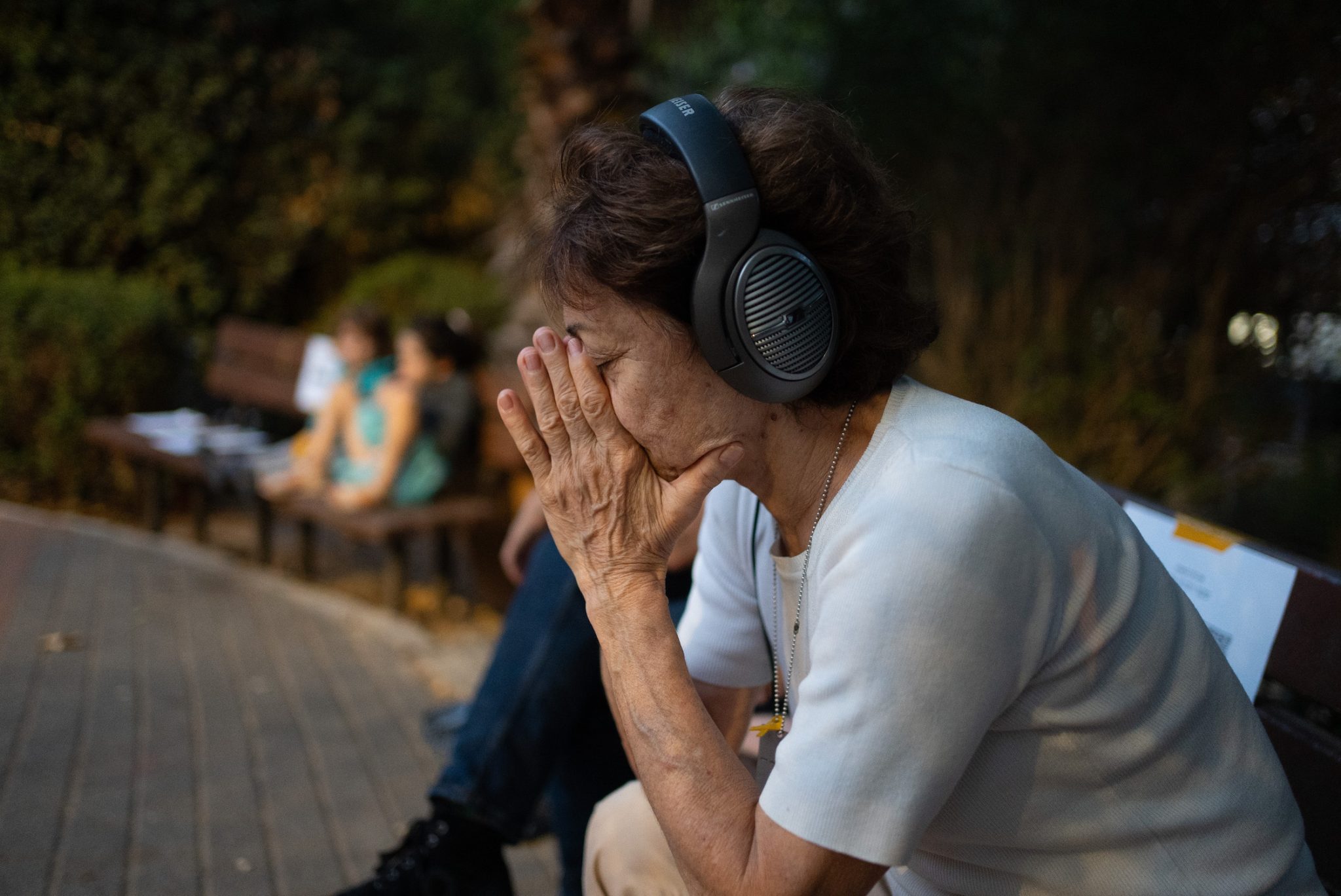 משתתפות בפעולה, 7.10.2024. צילומים: חנני הורוביץ