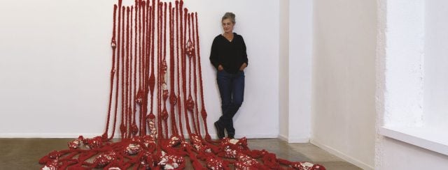 מרתה ריגר, ליבה בגלריה B.Y5. צילומים: אבי אמסלם