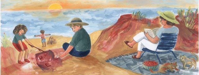 מתוך הספר ״דברים שאין״, איורים: נועה קלנר, הוצאת מ. מזרחי