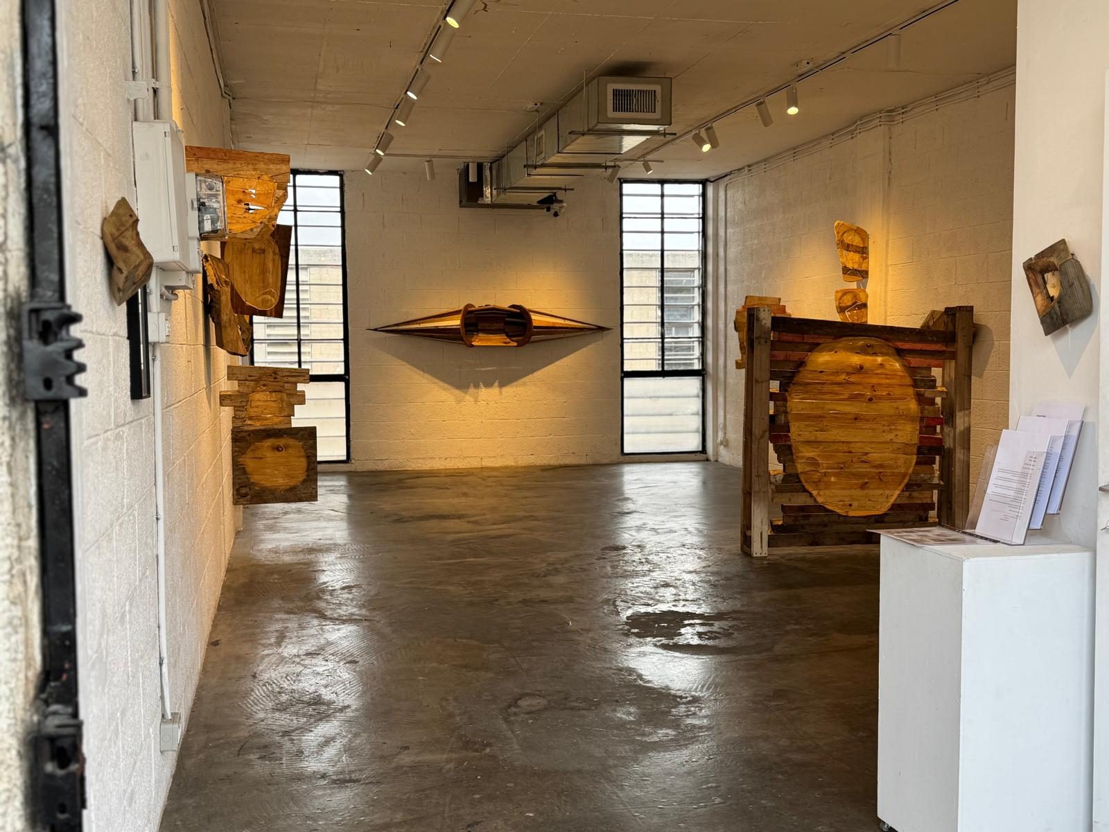 רענן חרל"פ בגלריה נולובז. צילומים: מ"ל