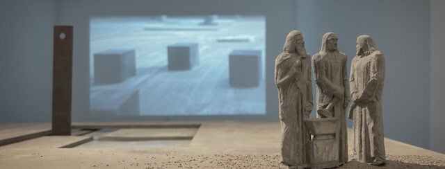 תמר כץ בגלריה דנה. צילום: מ״ל