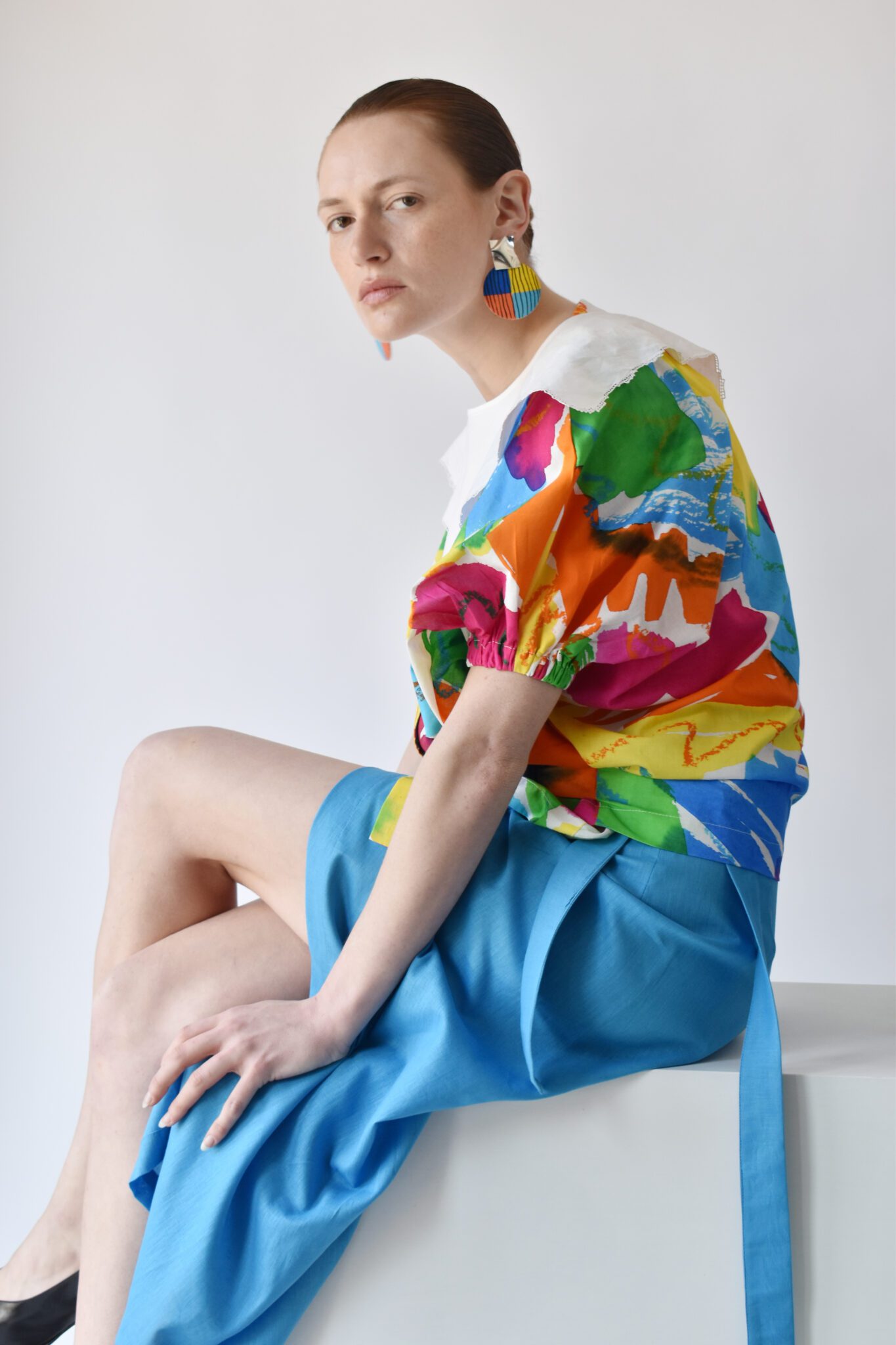 הדפסים וניינטיז אצל אופיר איבגי. צילומים: מ״ל