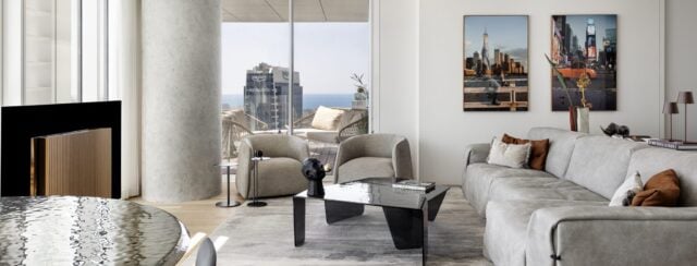 דירה בשדרות רוטשילד. עיצוב: צביה קזיוף; צילומים: איתי בנית