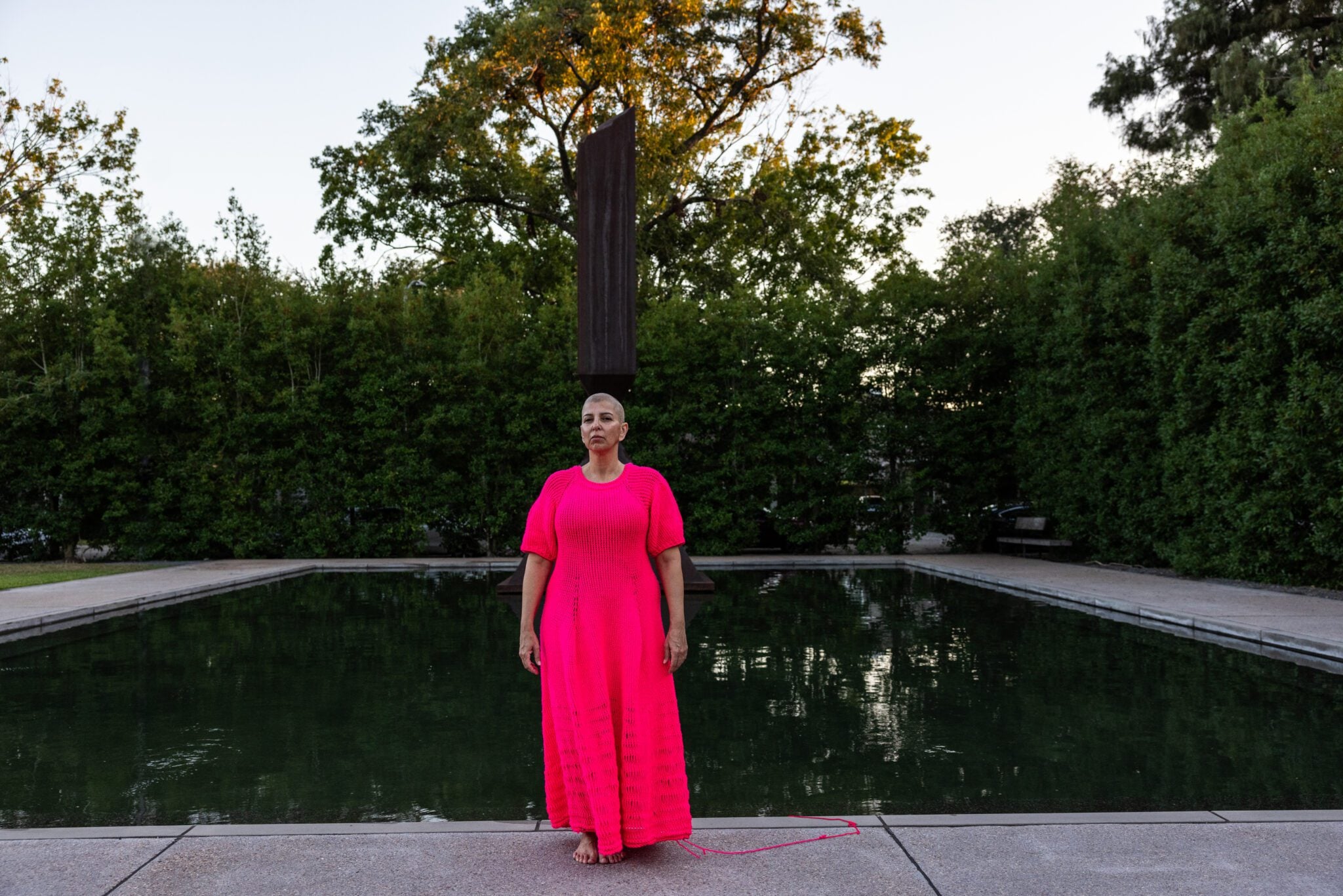 מיצג PoppyPink, ניו יורק, 2024. צילום: שני בראל