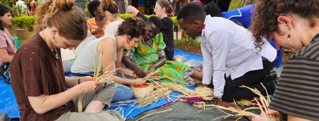 המחלקה לעיצוב טקסטיל בשנקר באוגנדה. צילומים: תמר דקל