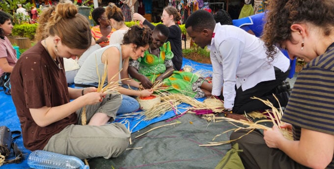 המחלקה לעיצוב טקסטיל בשנקר באוגנדה. צילומים: תמר דקל