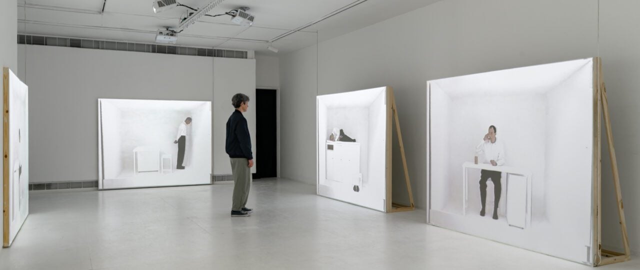 אבשלום במרכז לאמנות עכשווית תל־אביב-יפו. צילום: דניאל חנוך