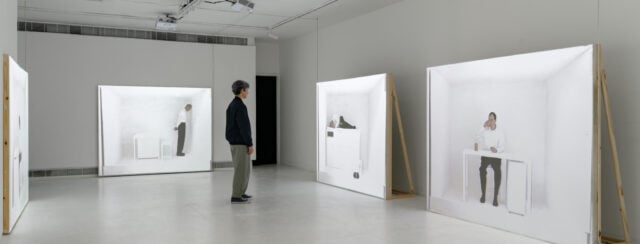 אבשלום במרכז לאמנות עכשווית תל־אביב-יפו. צילום: דניאל חנוך