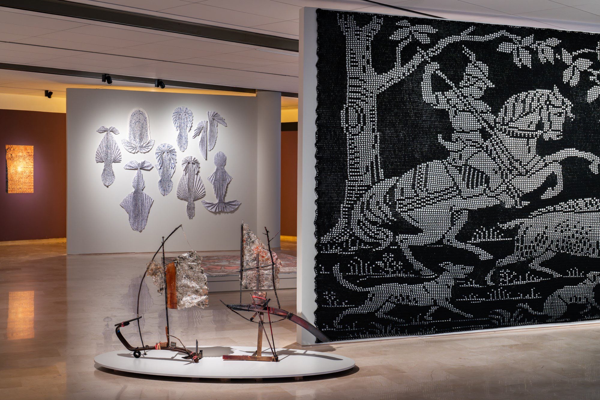 מימין: ראפת חטאב, איה סריג ותמרה אפרת. צילום: דניאל חנוך