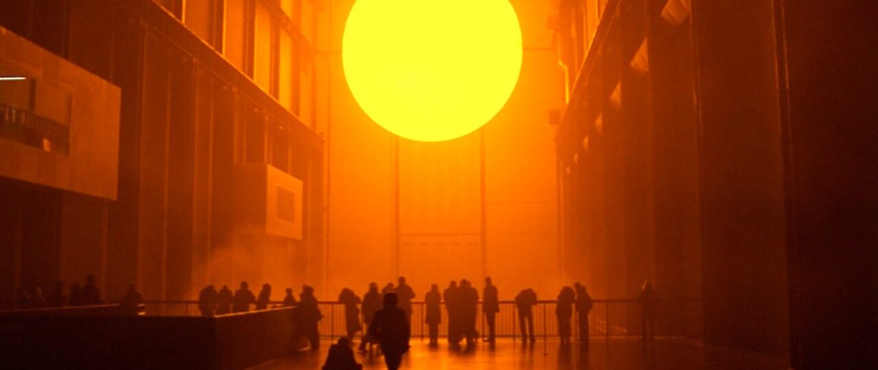אולאפור אליאסון, The Weather Project, טייט מודרן. צילום: ויקימדיה קומונס