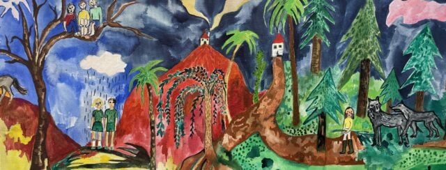 מיכל רובנס בגלריה חבל אילות. צילום: דן דן בשי