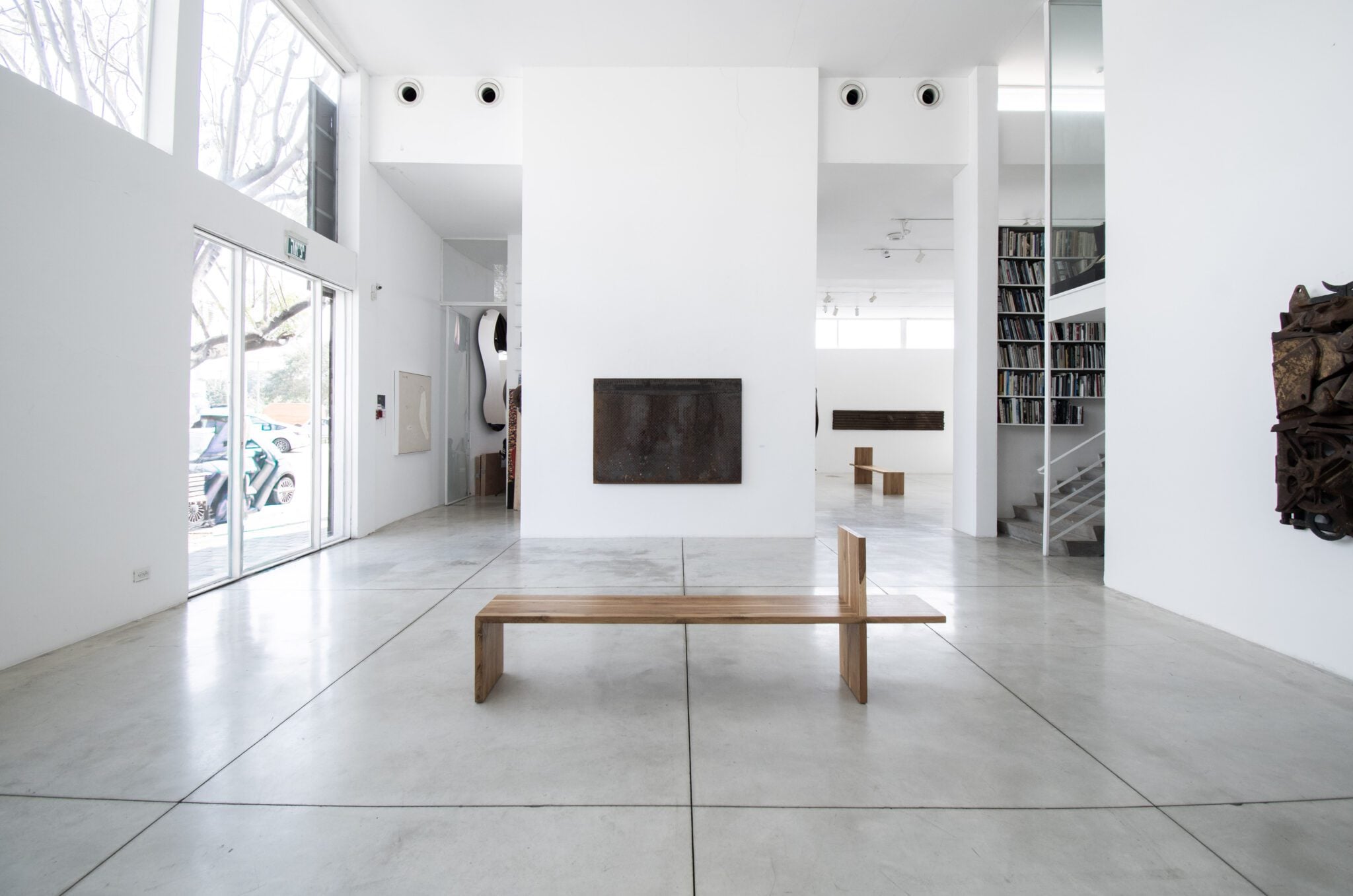 יעקב דורצ׳ין בגלריה גורדון. צילומים: אנה־מריה בזיאן