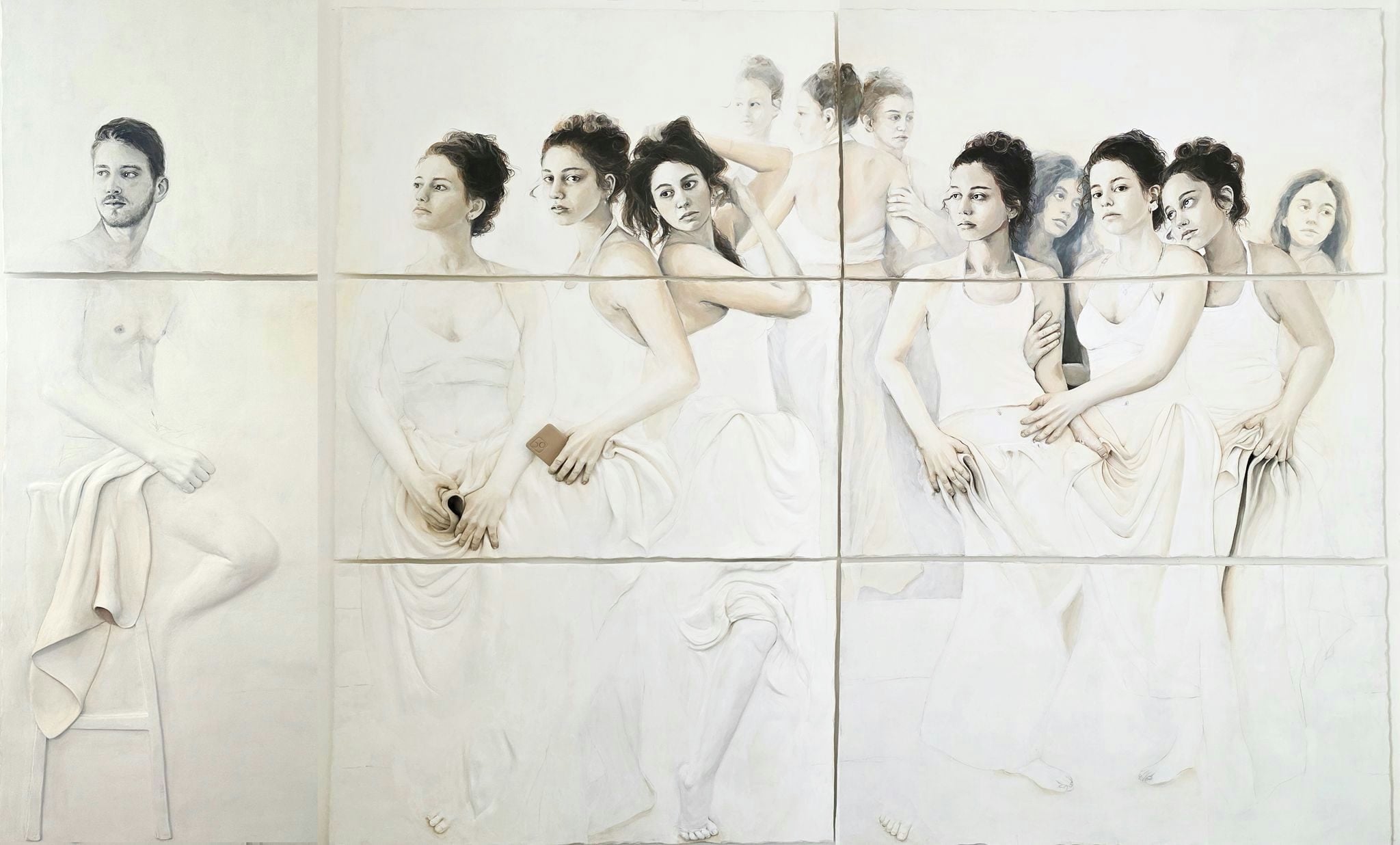 רונית ברנגה, קריאה למוזות. צילום: מ״ל