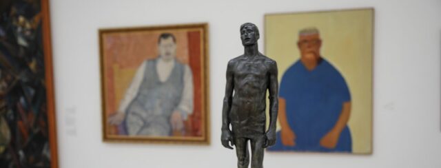 על פניו, יהודי, המשכן לאמנות עין חרוד. צילומים: מ״ל