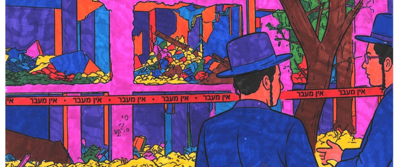 מאיר טאטי במרכז לאמנות עכשווית בערד. צילום: מ״ל