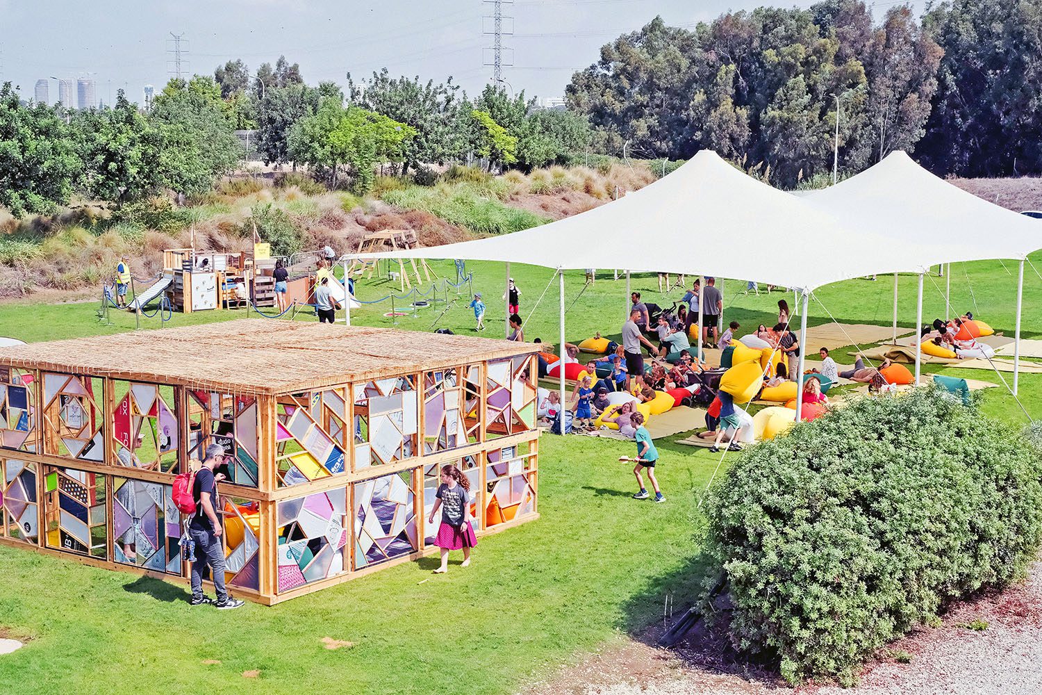המרכז לחינוך סביבתי בחירייה. צילומים: אמנון האס, עוז מועלם