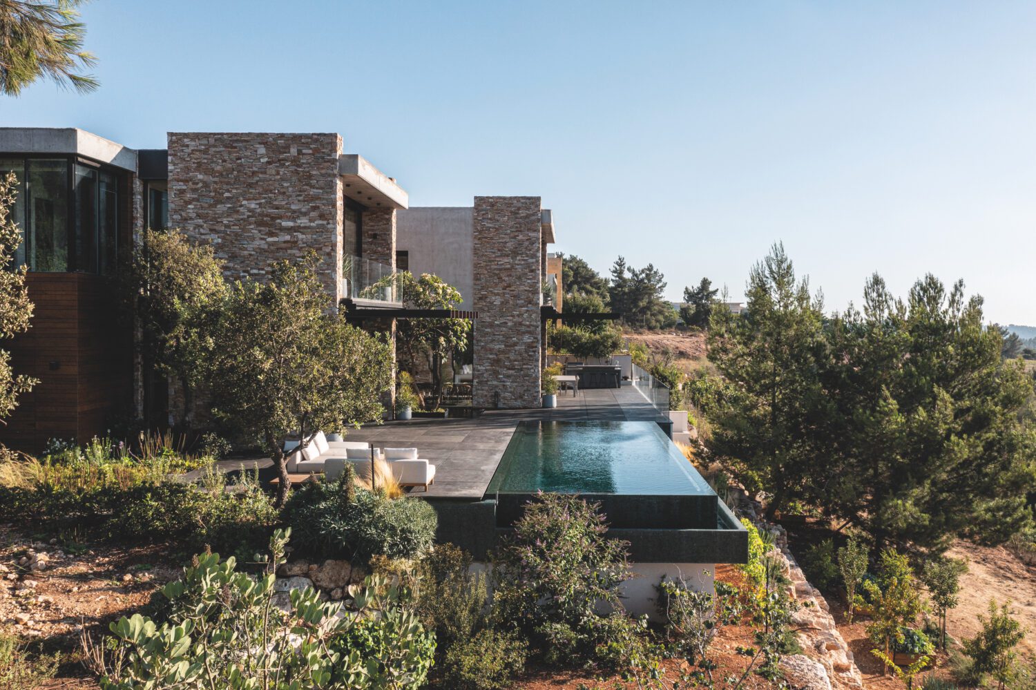 CONTEMPORARY STONE VILLA